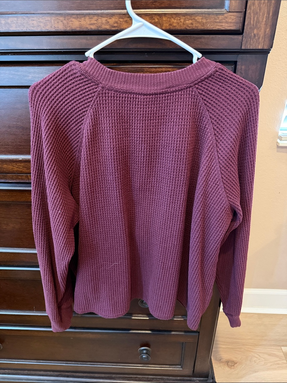 Old Navy Waffle Henley Shirt - Picture 3 of 3